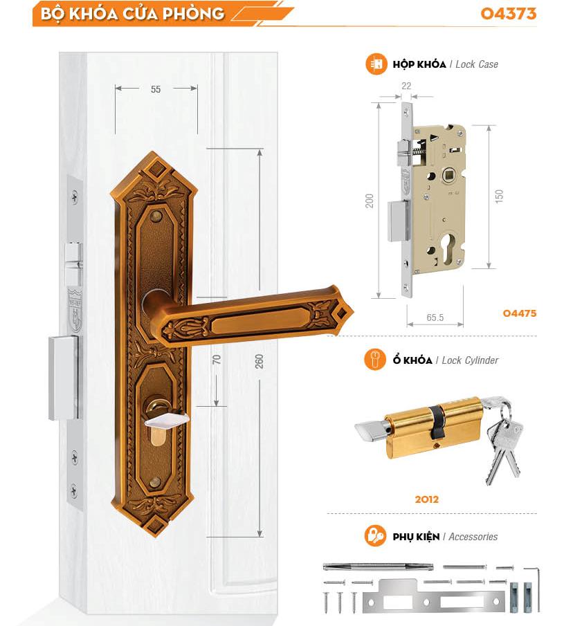 KHÓA VIỆT TIỆP 04373