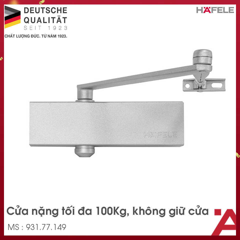TAY ĐẨY HƠI HAFELE 931.77.149 100Kg